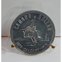 CANADA 1 DOLLARO 1975 SILVER COIN